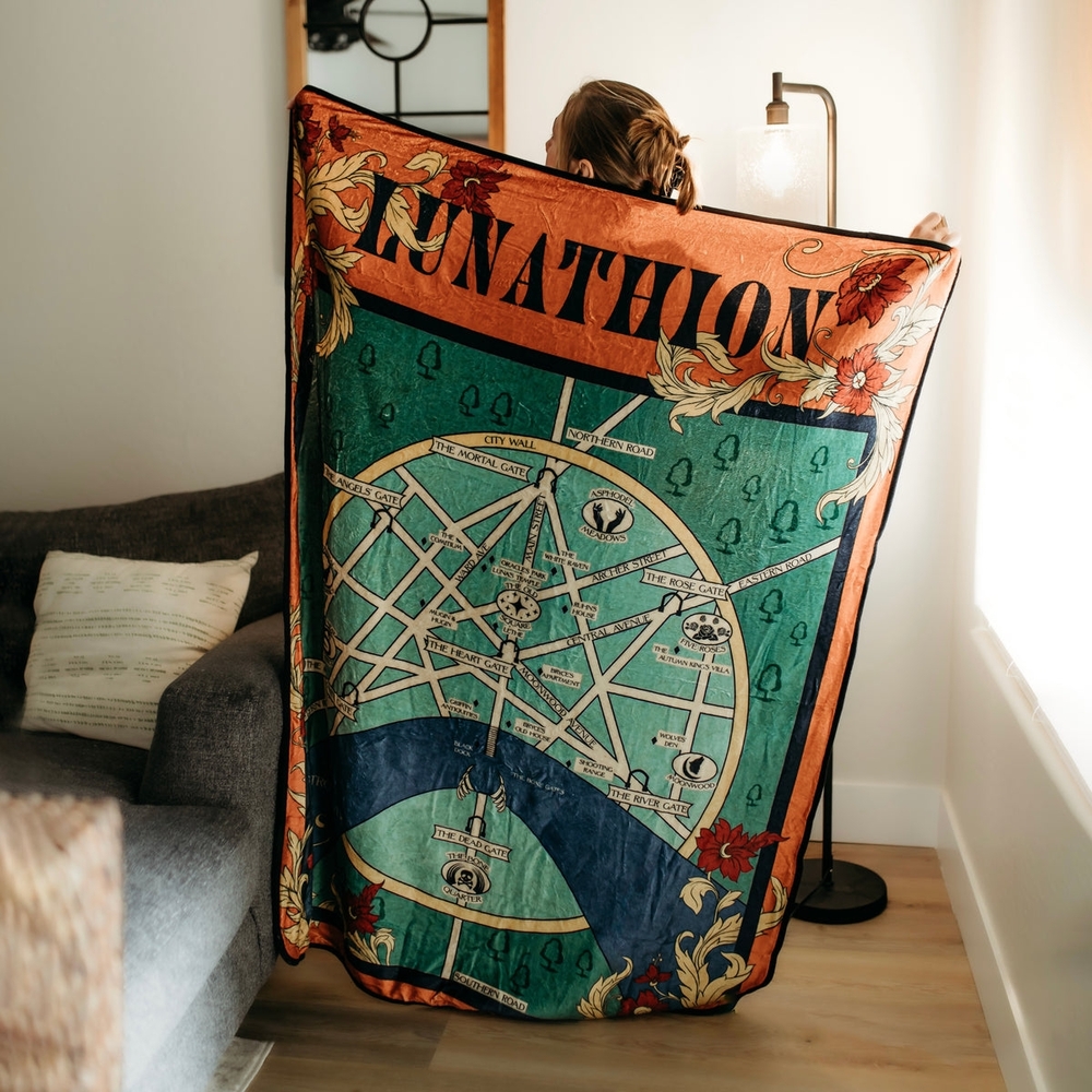 Cresent City Lunathion Throw Blanket